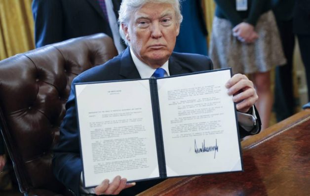 Trump assina nesta quarta decreto para construir o muro com México